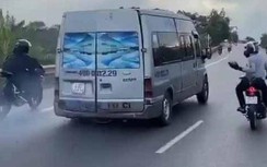 Nhóm phượt thủ ném đá xe khách trên QL20 khai "tự quay clip tung lên mạng"