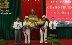 Điều động PGĐ Công an Quảng Bình và Hà Tĩnh làm PGĐ Công an Thừa Thiên-Huế