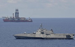 Tàu chiến Mỹ vẫn đang hiện diện gần khu vực phía Nam của Biển Đông