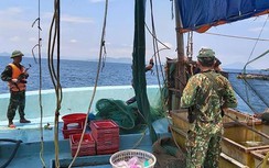 Nổ súng truy bắt tàu đánh bắt hải sản tận diệt trên vùng biển Hà Tĩnh