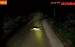 Video: Thanh niên mặt đầy máu, chặn xe ô tô để ăn vạ?