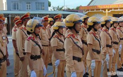 CSGT Sóc Trăng ra quân tổng kiểm soát phương tiện giao thông đường bộ