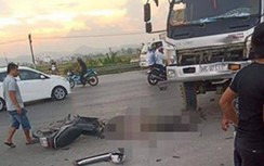 Va chạm với xe tải, người đàn ông đi xe máy tử vong thương tâm