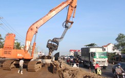 Các công trình giao thông rầm rộ thi công trở lại sau thời gian giãn cách