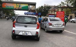Xử nghiêm tài xế taxi Sao Thủ đô cố tình che, làm mờ biển số