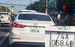 Xử nghiêm hành vi làm sai lệch biển số xe để tránh phạt nguội