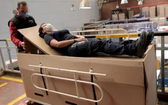 Kinh doanh thời Covid-19: Giường bệnh kiêm quan tài giấy ở Colombia