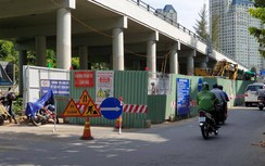 Đường Nguyễn Hữu Cảnh: Dự án cấp bách, thi công ì ạch