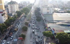 Thi công cầu vượt Hoàng Quốc Việt - Nguyễn Văn Huyên, đi lại thế nào?