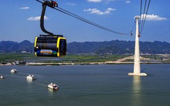 Sun Group khai trương cáp treo dài gần 4km tại Cát Hải - Hải Phòng