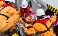 Nạn nhân vụ tàu cá bị đâm chìm trên biển hiện ra sao?