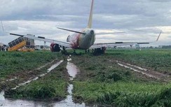 Đình chỉ phi hành đoàn vụ máy bay lao khỏi đường băng Tân Sơn Nhất