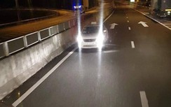Liên tiếp xuất hiện ô tô chạy ngược chiều trên cao tốc Đà Nẵng - Quảng Ngãi