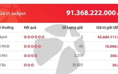 Kết quả xổ số Vietlott 19/6: 2 người chia nhau giải độc đắc hơn 91 tỷ đồng