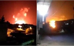 Nổ lớn tại nhiều căn cứ quân sự của Syria, nghi do Israel tấn công