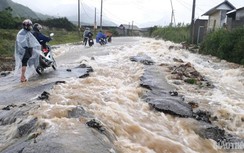 Lai Châu: Mưa lớn, đường qua huyện Tam Đường ùn tắc cục bộ