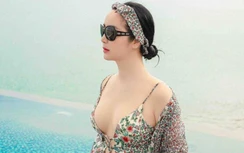 Hoa hậu Giáng My "đốt mắt" với bikini gợi cảm ở tuổi U50