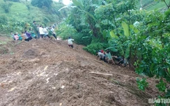 Mưa lớn, sạt lở đất ở Lai Châu, 1 người mất tích