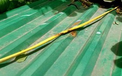 Sửa điện trên mái che, một cán bộ xã bị điện giật ngã xuống đất tử vong