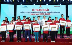 Trao giải cuộc thi "An toàn giao thông cho nụ cười ngày mai"