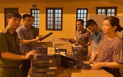 9X bị bắt giữ khi dùng xe thư báo chở 40.000 bao thuốc lá lậu