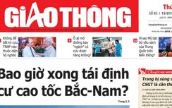 Tin mới nhất, hay nhất trên Báo Giao thông ngày 15/7/2020