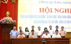 Phát động chiến dịch "30 ngày, đêm" GPMB cao tốc Vân Đồn - Móng Cái