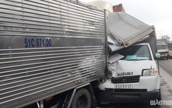 Tài xế xe container lạc lái gây tai nạn liên hoàn ở TP.HCM