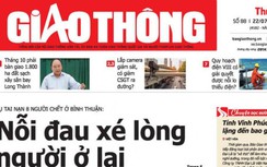 Tin mới nhất, hay nhất trên Báo Giao thông ngày 22/7/2020