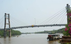TP.HCM: Vì sao cầu Vàm Sát 2 phải tạm ngưng thi công?