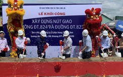 Long An khởi công nút giao đường vào Khu công nghiệp Đức Hòa III