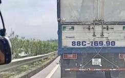 Phạt 4 triệu, tước GPLX 2 tháng tài xế xe tải không nhường đường xe ưu tiên