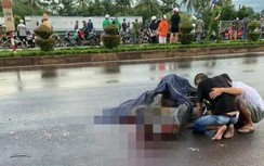 Nghi vấn xe container cán chết cô gái trẻ rồi bỏ chạy?