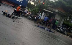 Truy tìm xe container cán chết người, bỏ trốn khỏi hiện trường ở TP.HCM