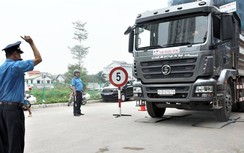 Trong tháng 7, toàn quốc phát hiện, xử lý 1.500 xe quá tải