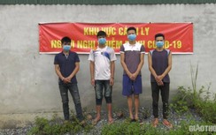 4 đối tượng Quốc tịch Lào vượt biên vào Việt Nam để đi nước thứ 3