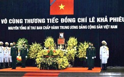 Video: Toàn cảnh lễ viếng nguyên Tổng Bí thư Lê Khả Phiêu sáng 14/8
