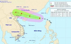 Áp thấp nhiệt đới bất ngờ tăng mạnh thành bão số 4 giật cấp 10