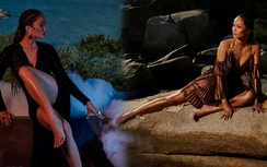 Hoa hậu H'Hen Niê khoe dáng như thần Vệ nữ trên vách núi