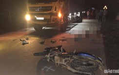 Hai thanh niên tử vong sau cú đâm trực diện với xe tải trên QL6