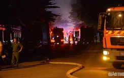 Vụ cháy KCN Tân Tạo: Cháy rụi 4.000m2 kho xưởng, không có thương vong