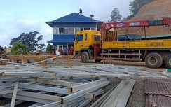 Tháo dỡ xong trạm dừng chân Panorama xây trái phép ở đèo Đại Ninh