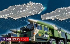 Tàu khu trục Mustin Mỹ vào thẳng nơi Trung Quốc đang bắn tên lửa chống hạm