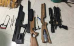 Vĩnh Long: Hai thanh niên thuê nhà dân chế tạo súng