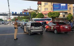 CSGT cắm chốt phân luồng giao thông cửa ngõ Thủ đô dịp nghỉ lễ 2/9