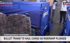 Ế khách, công ty Nhật Bản dùng tàu cao tốc Shinkansen để chở hàng