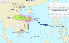 Bão số 5 giảm cấp, đang đổ bộ từ Quảng Bình tới Quảng Nam