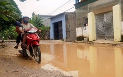 Đường 4C qua TP. Sầm Sơn biến thành ao, TNGT thường trực