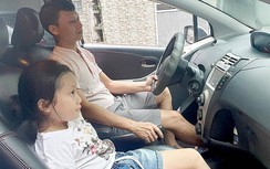 Cấm trẻ em ngồi ghế trước ô tô có khả thi?