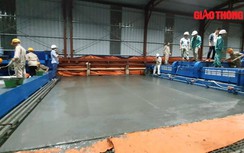 Sửa mặt cầu Thăng Long: Mẻ bêtông siêu tính năng đầu tiên được đổ thế nào?